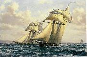 unknow artist, Seascape, boats, ships and warships. 115